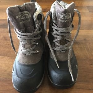 The North Face waterproof hiking boots